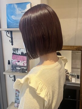 ヘアーデザイン シュシュ(hair design Chou Chou by Yone) ☆chouchou☆ぱっつんボブ