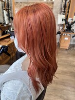 シャンティ 琴似店(Shanti)&nbsp;ワンブリーチ レッドオレンジ