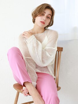 テトテ 門戸厄神店(tetote) ハンサムショート/プリカール/ハイトーンカラー