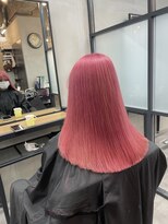 アレンヘアー 京橋店(ALLEN hair)&nbsp;２ブリーチ＋ピンク