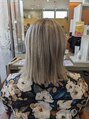 リムヘアーズボウグループ(Rim hairs BEAU group) ブリーチハイトーンカラー色抜けた綺麗さも抜群です