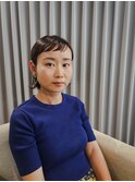 タイトなミニマムショートボブ
