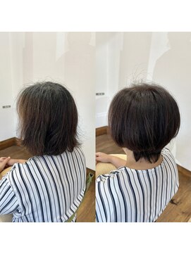 デュアル(dual) 50代／イメチェン☆ショートヘア