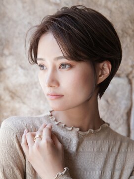 カライング(ing) 30代40代50代◎大人ナチュラルレイヤーショートボブ