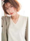 ゆるフワ大人ショートボブ