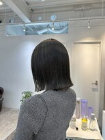 ロカ 表参道(loka)&nbsp;切りっぱなしボブ［表参道/髪質改善/ハイライト/イメチェン］