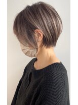 ヨロ 上野(YOLO)&nbsp;ハイライトカラーミルクティーベージュケアブリーチダブルカラー