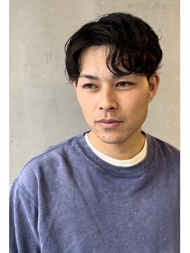 フランクスバーバーリザーブ 人形町店(FRANK’S BARBER RESERVE) ダウンパーマ y