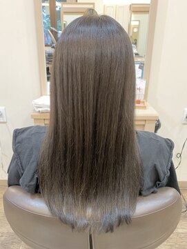 アルターリール(aL ter Rire) 切りっぱなしボブ/エアリーロング/美髪/ピンクブラウン/福原遼華