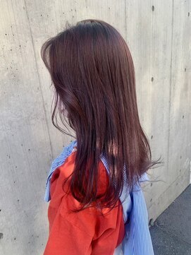 ガリカ 渋谷(Gallica) 【mami】大人ゆるふわラベンダーココアブリーチなしダブルカラー