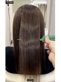 髪質改善ストレート