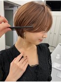 ハイライトバレイヤージュダブルカラーケアブリーチ30代40代