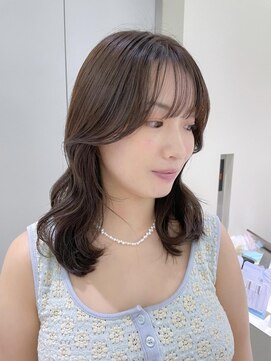 ユーリ(JUURI) アッシュブラウン / ブラウン / ミディアム