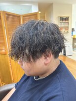 トルペヘアデザイン(Tolpe hair design) メンズカットツイストスパイラルパーマ波巻きパーマ