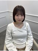 柔らかブラウン＊冬のチョコレートヘア＊新井