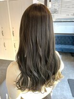 ヘアデザインファブロ イオンモール宮崎店(hair design FABRO.)&nbsp;【オリーブベージュ/抜け感カラー/透明感カラー】