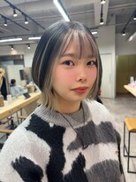 ラック 本厚木店(LUCK)&nbsp;アンブレラカラー×ミルクティカラー