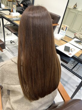 フォルテ 島田店 オリーブベージュ 髪質改善