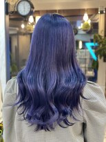 ヴァイス 渋谷店(VAICE)&nbsp;ブルーラベンダー/ケアブリーチ/ロング
