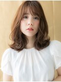 大人可愛い小顔くびれヘアウェーブミディアム314X北浦和10代20代