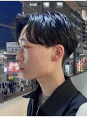 【Vicky指名】ナチュラルセンターパートメンズカルマパーマ