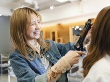 玉川加菜　スタイリスト　Instagram ＠kanayan_cueon 【髪質改善カラー、ニュアンスカット、艶髪】