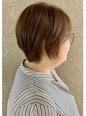 フォギーベージュショート