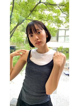 ビュートリアム 南青山(BEAUTRIUM) 大人かわいい/さらっとまとまるシンプルボブ/簡単スタイリング