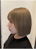 パッっとボブ＋顔周り@田中