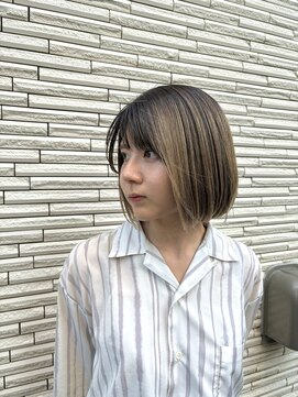 アッシュ 武蔵境店(Ash) ハイトーンボブ