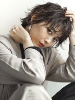 エミュ 表参道 青山(emu)&nbsp;【emu井上信洋】ルーズパーマのおしゃれマッシュショートウルフ