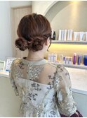ROYロング/ツインお団子アレンジ・ふわふわガーリー