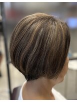 アシャベース 芦屋(asha VaSE)&nbsp;20代30代40代◇丸みショート/小顔/ひし形シルエット