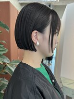 ノード(NODE)&nbsp;栄透け感垢抜け丸みシルエットボブヘア