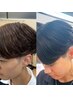 メンズカット＋ニュアンスパーマ　￥11800