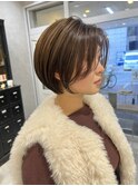 《Mimosa》ショートボブ、ショート コンパクトショート