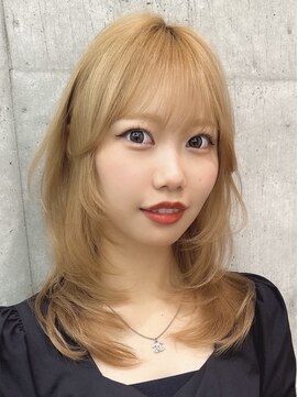 ハッチ(HACCH) 韓国風レイヤーカット髪質改善ダブルカラーハッシュカット