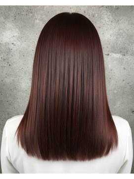 hum 立川【ハム】髪質改善・酸性ストレート・縮毛矯正 ココアベージュ/オリーブグレー/小顔/黒髪[立川/髪質改善]