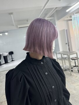 スーパーシーン(SUPER SCENE) クラゲヘアー/小顔に見せるヘア/ココアベージュ/宜野湾