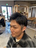 アップバングショート