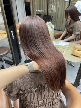 ソワンドブレスセルン 心斎橋(soin de brace cerne) 髪質改善×美髪ロング×ココアベージュ