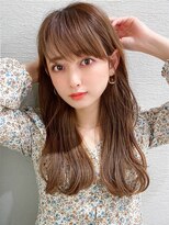 アフロート エル 大阪(AFLOAT L)&nbsp;大人ガーリー/ミルクティーブラウン/小顔