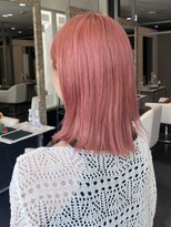 アウラ(AURA)&nbsp;盛岡駅ハイトーンカラーブリーチデザインカラーブロンドレイヤー