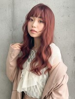 ビビディバビディブー 枚方ビオルネ店(Bibbidi.bobbidi.boo) 大人可愛いロング 暖色ウェーブ