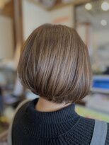 ヘアーメイク スロー(Hair make Slow)&nbsp;前下りショートボブ／ショートボブ