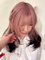 メゾン 心斎橋店(Maison) 柔らかいピンク×ダークブラウン