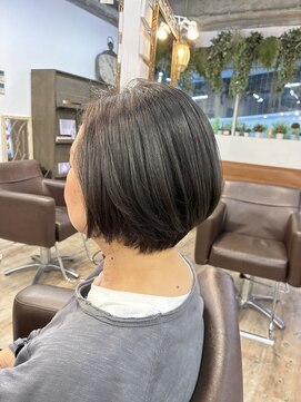 エルズ 大宮店(ailes) 《ai》まとまる縮毛矯正/ショート/くびれショート/髪質改善/大宮