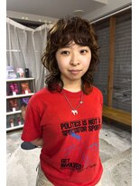 シプレ(cipre) 外国人風くせ毛ウェーブミディ