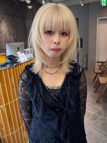 クペウイビ 心斎橋(cope'u yive)&nbsp;ミルクティーベージュ/ハイトーンカラー/ケアブリーチ/心斎橋