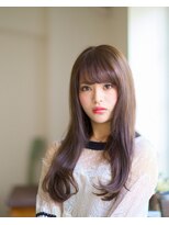 ユアーズ ヘアー 新宿店(youres hair) 【上品なのにセットが簡単！】ナチュラルストレートロング